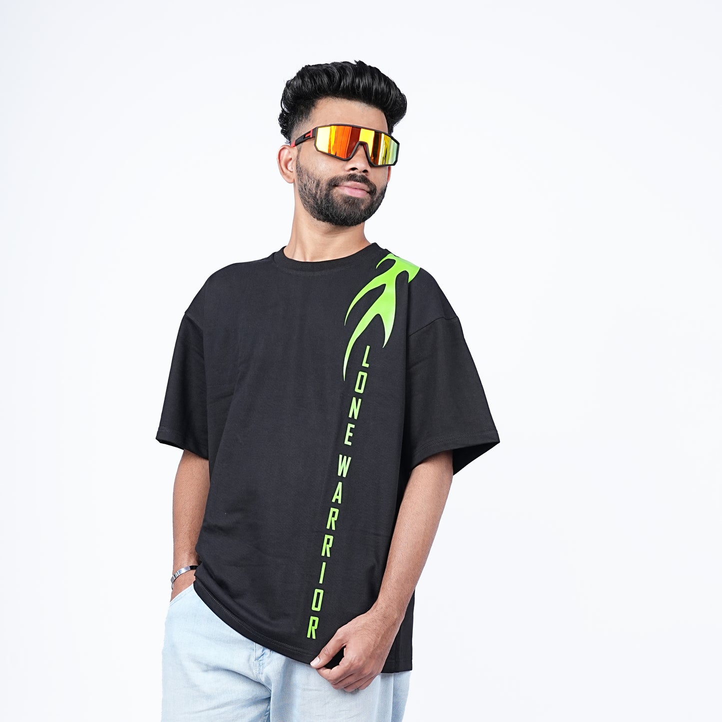 Lone warrior, Oversized t-shirt | gender neutral